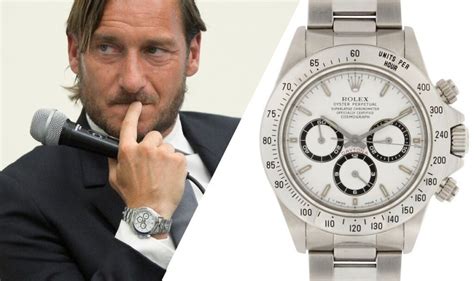 rolex di totti valore|totti ilary guerra dei rolex.